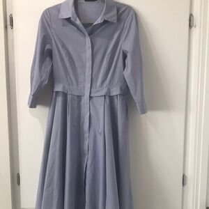 Ivanka Trump Blue Midi Dress